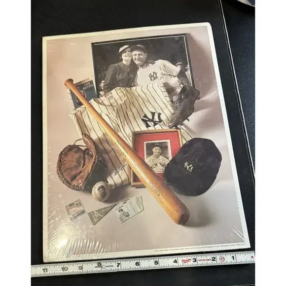 New York Yankees Lou Gehrig “The Iron Horse” Picture 11” X 14”. - Picture 3 of 4